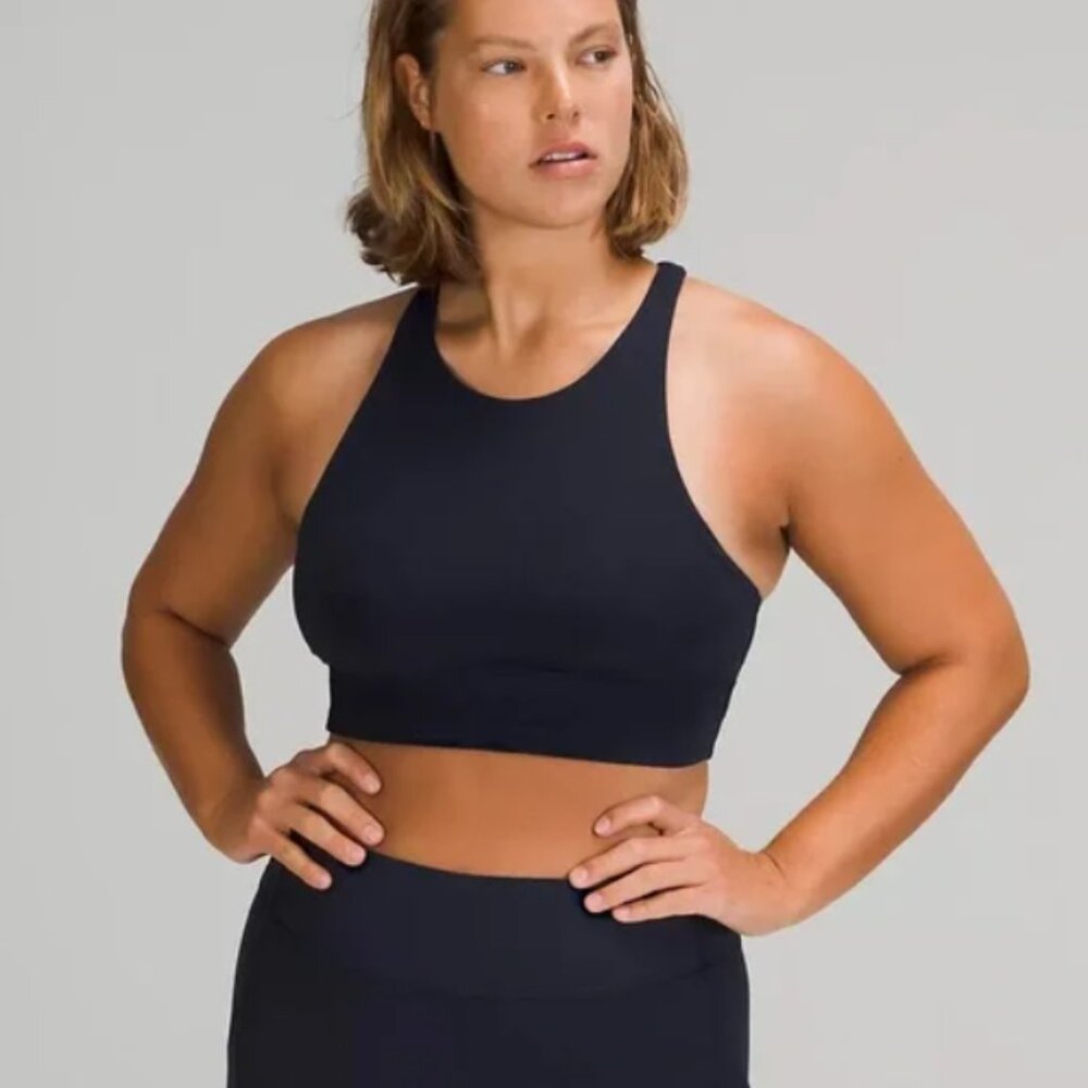 Lululemon Energy Bra High-Neck Longline Tough Medium Support